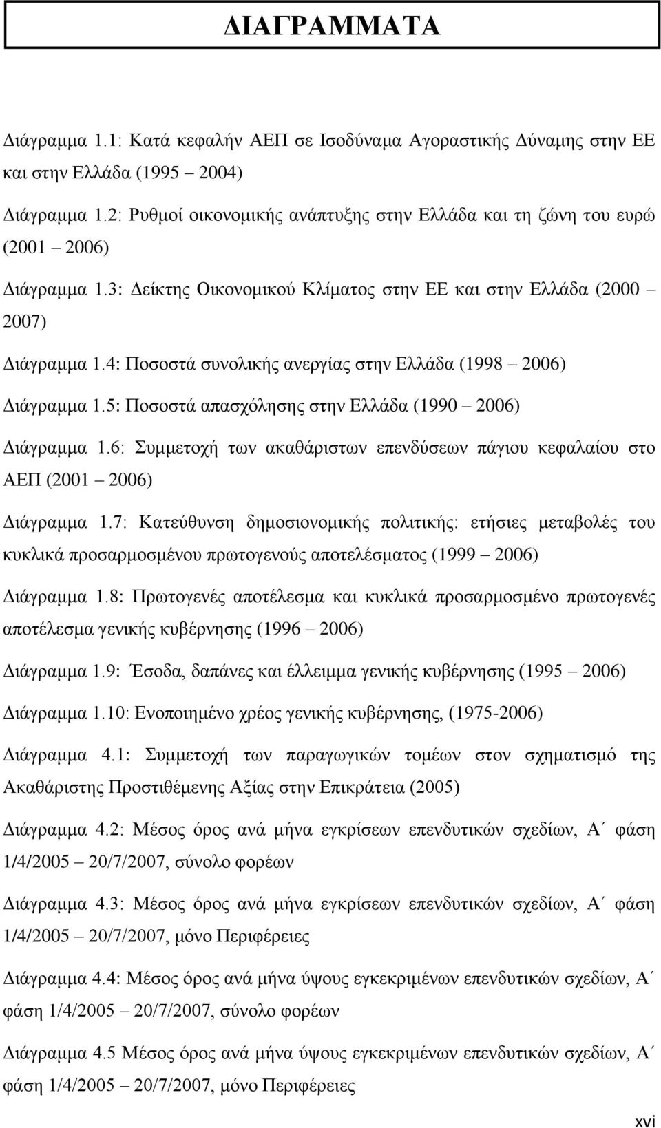 4: Πνζνζηά ζπλνιηθήο αλεξγίαο ζηελ Διιάδα (1998 2006) Γηάγξακκα 1.5: Πνζνζηά απαζρφιεζεο ζηελ Διιάδα (1990 2006) Γηάγξακκα 1.