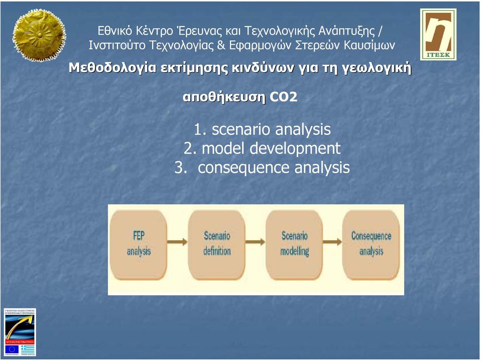1. scenario analysis 2.
