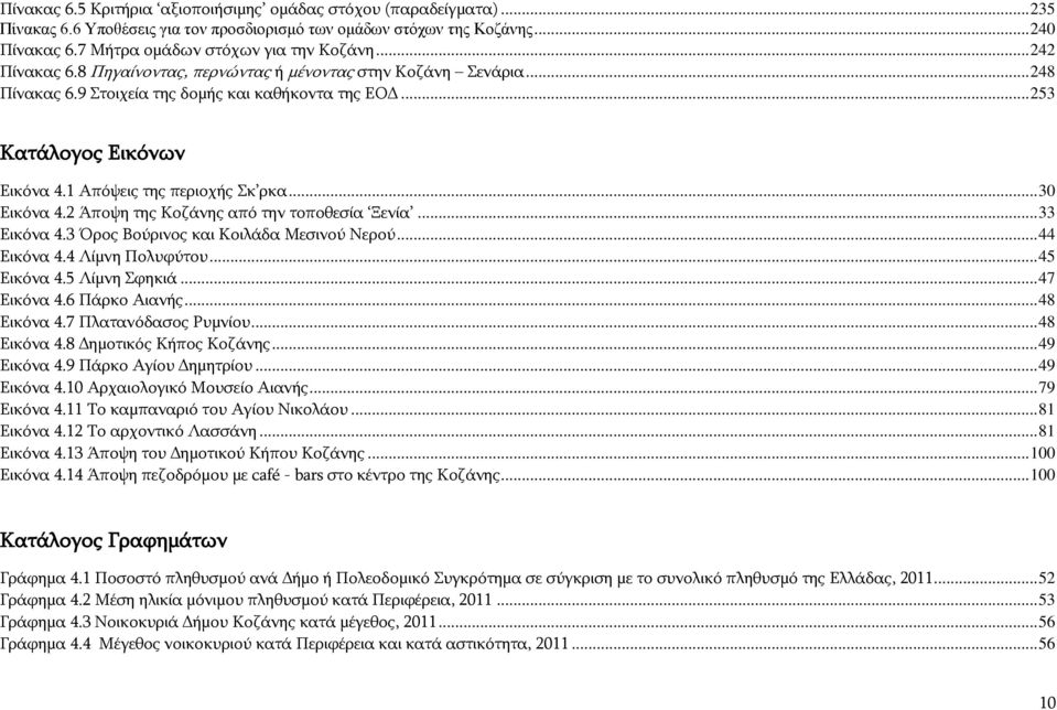 .. 30 Δηθφλα 4.2 Άπνςε ηεο Θνδάλεο απφ ηελ ηνπνζεζία Μελία... 33 Δηθφλα 4.3 ξνο Βνχξηλνο θαη Θνηιάδα Κεζηλνχ Λεξνχ... 44 Δηθφλα 4.4 Ιίκλε Ξνιπθχηνπ... 45 Δηθφλα 4.5 Ιίκλε Πθεθηά... 47 Δηθφλα 4.