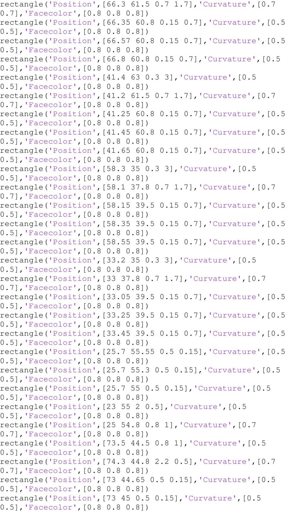 25 60.8 0.15 0.7],'Curvature',[0.5 rectangle('position',[41.45 60.8 0.15 0.7],'Curvature',[0.5 rectangle('position',[41.65 60.8 0.15 0.7],'Curvature',[0.5 rectangle('position',[58.3 35 0.