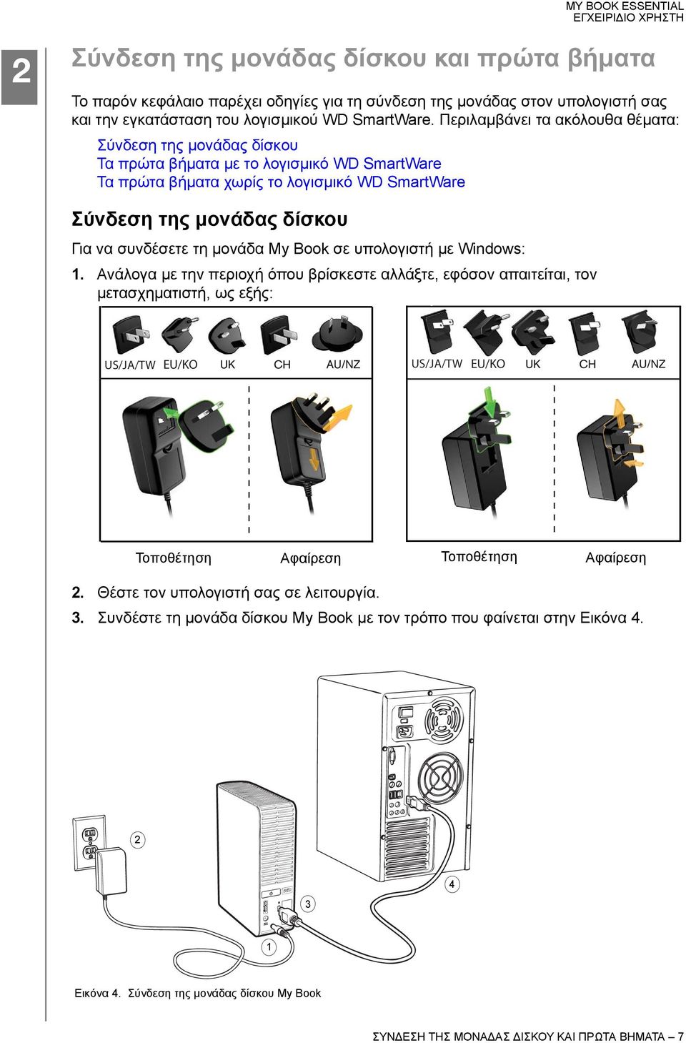 μονάδα My Book σε υπολογιστή με Windows: 1.