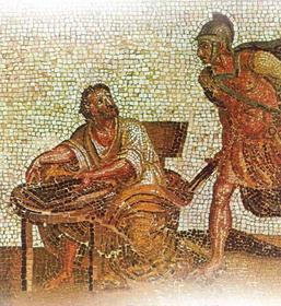 Τραγικός, όσο και ένδοξος ο επίλογος της ζωής του: Ο Αρχιμήδης, γέροντας πλέον, βρισκόταν επί τω έργω μελετώντας ένα γεωμετρικό σχήμα, τη στιγμή που αλώθηκαν οι Συρακούσες από τους Ρωμαίους.