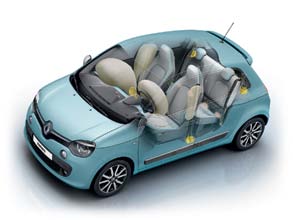 RENAULT BEZBEDNOST 60 / 61 BEZ SOMNENIE, ZA MENE NA PRVO MESTO E: BEZBEDNOSTA NA SITE Nema potreba od dokazi za stru»nosta na Renault vo poleto na aktivnata i pasivnata bezbednost.