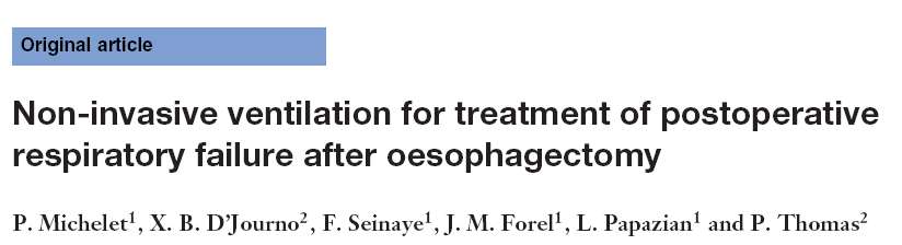 Case control study ΜΕΜΑ θεραπευτικά: 36 ασθενείς vs. Control SMT: 36 ασθενείς ΜΕΜΑ: λιγότερες διαφυγές από αναστόμωση vs. control % Re-intubation ICU stay Εναναδιασωλήνωση Παραμονή 80 ΜΕΘ p=0.