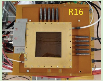 του R12 και R13 resistive Micromegas