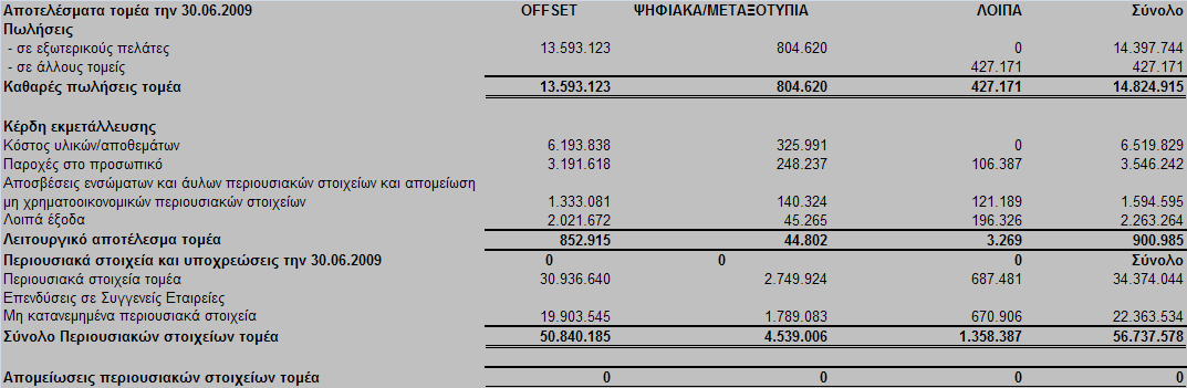 Για την εταιρία (1.1 30.06.