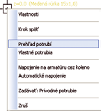 Poradňa užívateľa programu TechCON 5. Označenie potrubí rovnakého materiálu a dimenzie Ďalšou veľmi užitočnou funkciou je označovanie potrubí rovnakého materiálu, resp.