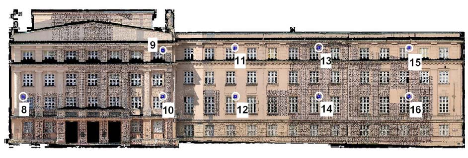 PhotoModeler Táto metóda je ako jediná z uvedených v princípe bezrozmerná. Zadanie rozmeru nastáva až po výpočte priestorových vzťahov medzi bodmi.