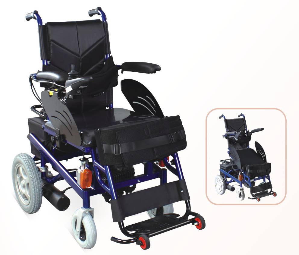 Ηλεκτροκίνητου Αμαξιδίου Ορθοστάτη/Power Wheelchair User Manual Το είναι ένα αναπηρικό αμαξίδιο ορθοστάτης που προσφέρει ευελιξία στην καθημερινή ζωή των ατόμων που δεν είναι σε θέση να περπατήσουν ή