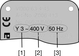 Ηλεκτρική σύνδεση AM 01.1/AM 02.