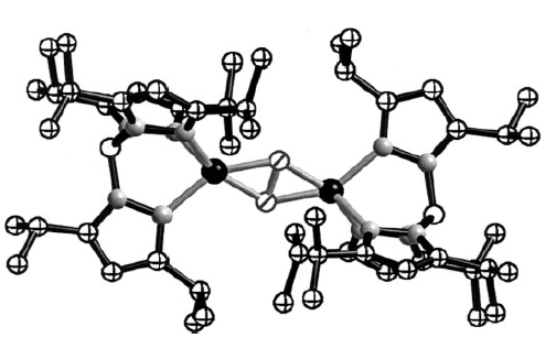Ένταξη Ο 2 τύπου μ-η 2 :η 2 Molecular structure of a