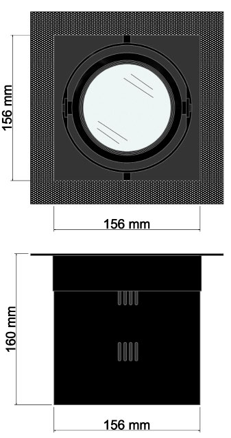 DL-SPOT-TL-V Series Διαστάσεις LED SPOT ψευδοροφής trimless Η σειρά φωτιστικών ψευδοροφής με κρυφό τελείωμα DL-SPOT-TL-V προσφέρει μεγάλο εύρος λύσεων για τον φωτισμό εσωτερικών χώρων.