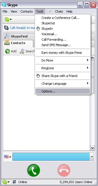 Skype 1. Εγκαταστήστε τα Install CrazyTalk Cam Suite PRO και Window Live Messenger.