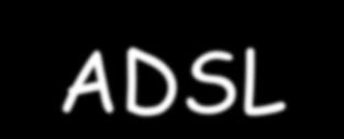 xdsl ADSL (Asymmetric Digital Subscriber Line) Είναι η πιο διαδομένη μορφή DSL.