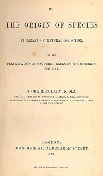 Charles Darwin Alfred Wallace Το 1858 ο Charles Darwin (1809-1882) και ο Alfred Wallace (1823-1913) πρότειναν ανεξάρτητα ο ένας από τον άλλον, τη θεωρία της εξέλιξης των οργανισµών µέσω της