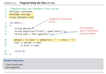 Η βιβλιοθήκη <ctype> (3/3) 31 Η κλάση string Ορίζεται στη βιβλιοθήκη: #include <string> using namespace std; Μεταβλητές string και εκφράσεις Αντιµετωπίζονται όπως και οι απλοί τύποι Επιτρέπεται