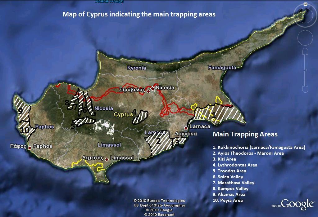 2. BirdLife Cyprus surveillance programme BirdLife Cyprus is a non-profit NGO working for the protection and conservation of birds, their habitats and wider biodiversity, and is the Partner of