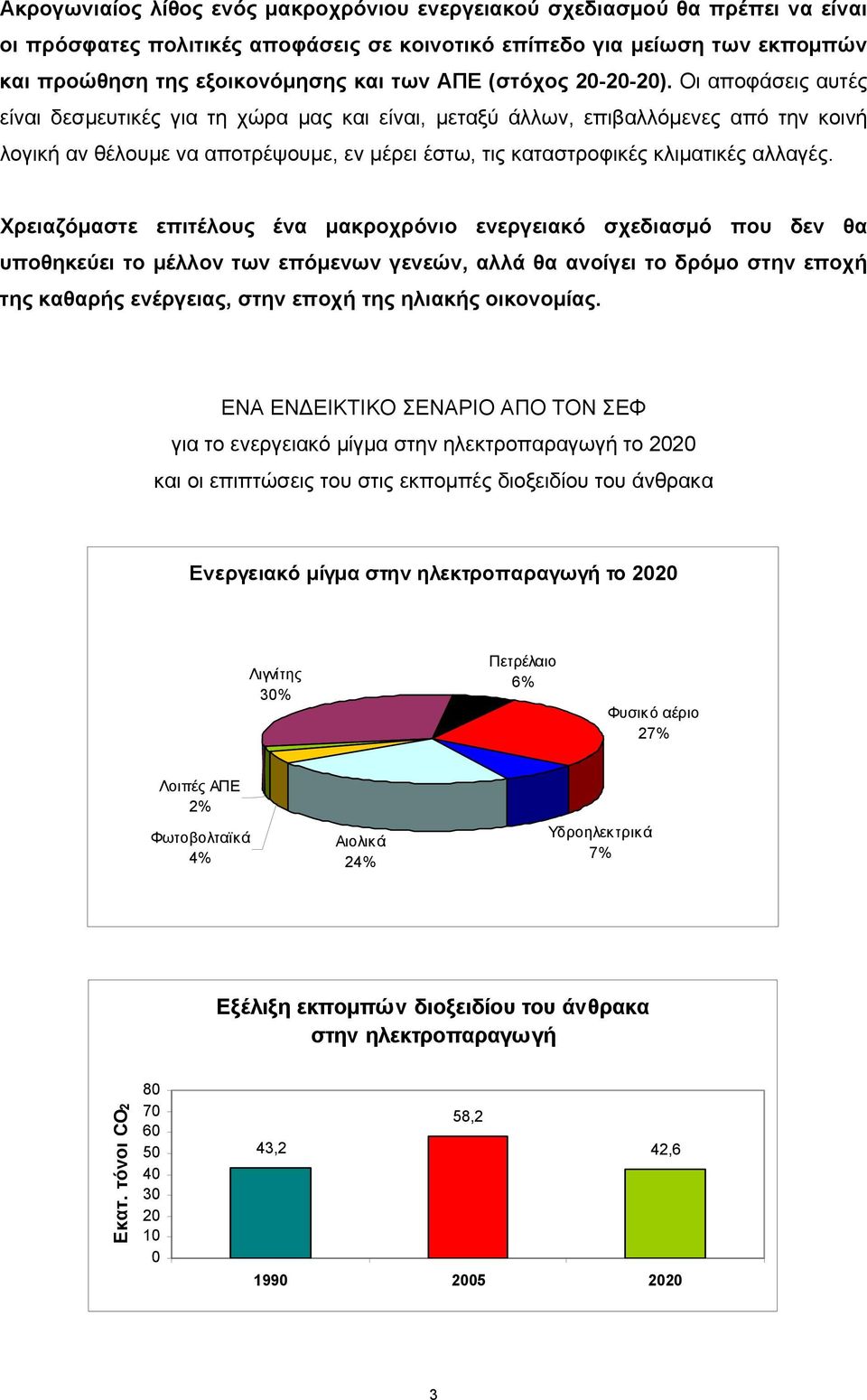 Οι αποφάσεις αυτές είναι δεσμευτικές για τη χώρα μας και είναι, μεταξύ άλλων, επιβαλλόμενες από την κοινή λογική αν θέλουμε να αποτρέψουμε, εν μέρει έστω, τις καταστροφικές κλιματικές αλλαγές.