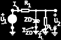 Potom hľadaný prúd cez náhradný obvod diódy, pozostávajúceho s U DF =0,6V a R DF =0,5Ω : I 3 =(U T - U DF )/( R T + R DF )=(1-0,6)(0,5+0,5)=0,4A Dióda ako spotrebič sa ohrieva výkonom P DF = U DF I 3