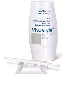 VivaStyle Paint On Plus Το βερνίκι επαγγελματικής χρήσης για λεύκανση δοντιών Αποτελεσματική λεύκανση δοντιών χωρίς δισκάριο Πρωτοποριακό σύστημα λεύκανσης για χρήση στο ιατρείο και στο σπίτι.