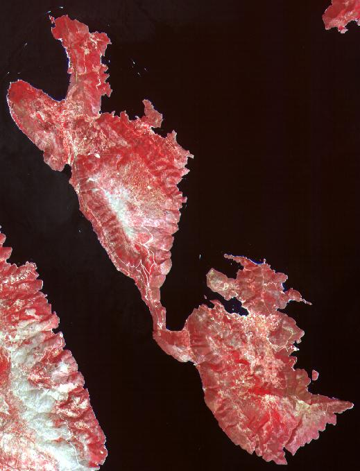 ΠΑΝΕΠΙΣΤΗΜΙΟ ΠΑΤΡΩΝ ΤΜΗΜΑ ΓΕΩΛΟΓΙΑΣ Ορθοφωτοχάρτης της νήσου Ιθάκης από Δορυφορικές