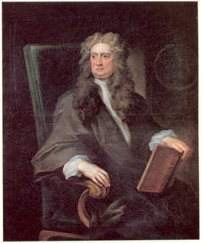 Ο Sir Isaac Newton (1642-1727) Τροποποίησε την ατομική θεωρία