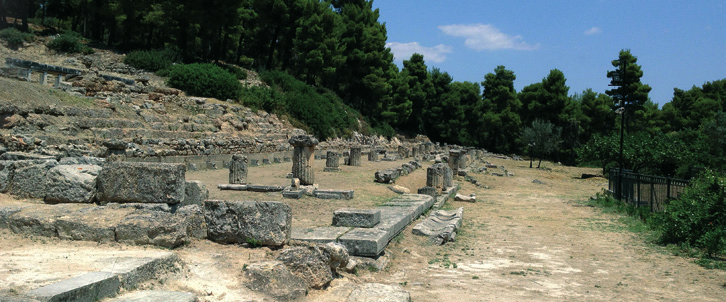 Ο αρχαίος Ωρωπός Ακριβώς στα σύνορα της Αττικής με τη Βοιωτία, εκεί όπου σήμερα συναντάμε τη Σκάλα Ωρωπού, βρισκόταν ο αρχαίος Ωρωπός.