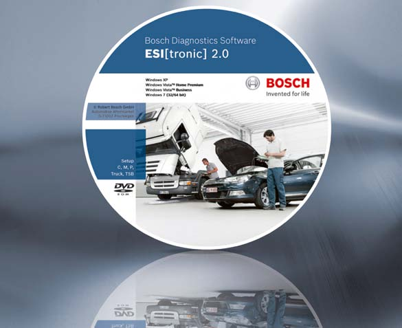 Software ESI[tronic] 2.0 Noul software de la Bosch pentru diagnosticare, identificare erori, reparații și revizii ESI[tronic] 2.