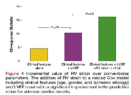 RVGLS Provides Prognostic Value Incremental to LVEF in Patients with HF 171 patients HFLEF RV strain <-14.