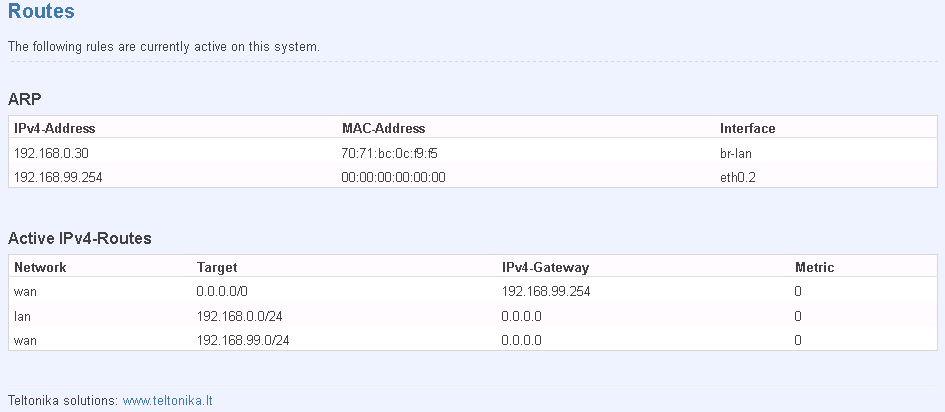 Backup WAN Όταν ενεργοποιηθεί αυτό το πεδίο θα αναφέρει την υγεία της πρωτεύουσας σύνδεσή σας.