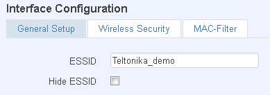 Advanced Εδώ μπορείτε να διαμορφώσετε πιο προηγμένες παραμέτρους: Όνομα πεδίου Τιμή δείγματος Εξήγηση 1.