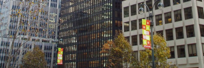 Obr.10 New York Seagram Building S objavom vystužovania a predpínania, sa betón stal všadeprítomným stavebným materiálom 20. storočia.