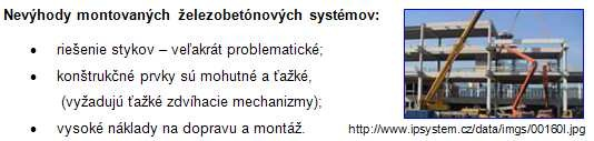 3.4 Montované železobetónové skeletové systémy Montované železobetónové stĺpové systémy sa vyvinuli z monolitických konštrukcií, rozdelených na jednotlivé konštrukčné prvky priemyselne vyrábané.