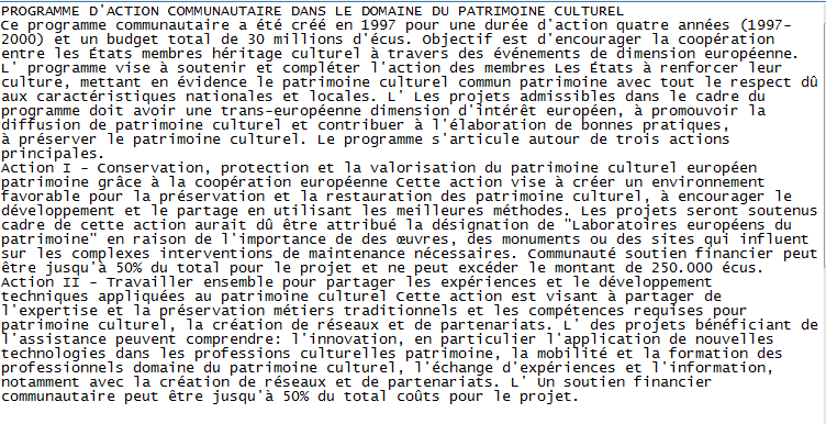 Απόσπασμα γαλλικού μεταφρασμένου