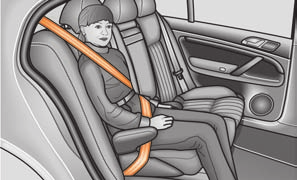 176 Ασφαλής μεταφορά παιδιών Συνέχεια σε συνεργείο αυτοκινήτων ή με τον διακόπτη του αερόσακου* σελίδα 169, «Διακόπτης για τον μπροστινό αερόσακο του συνοδηγού*».