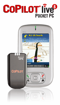 Εικόνα 9: CoPilot Live Pocket PC Το CoPilot Live Pocket PC 6 επιτρέπει στο χρήστη να επιλέξει απεικόνιση μεταξύ δισδιάστατου χάρτη και τρισδιάστατου χάρτη αν θέλει να δει το δρόμο μπροστά σε
