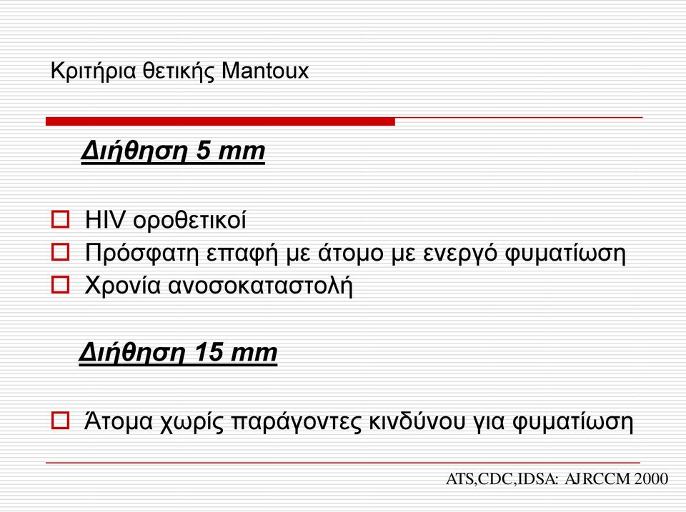 θςμαηίυζη Χπονία ανοζοκαηαζηολή Διήθηζη 15 mm