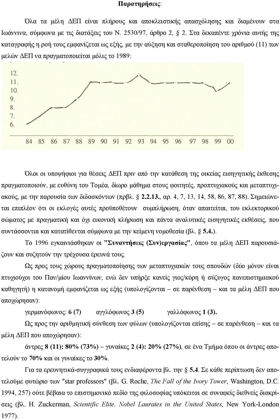 υποψήφιοι για θέσεις ΔEΠ πριν από την κατάθεση της οικείας εισηγητικής έκθεσης πραγματοποιούν, με ευθύνη του Tομέα, δίωρο μάθημα στους φοιτητές, προπτυχιακούς και μεταπτυχιακούς, με την παρουσία των