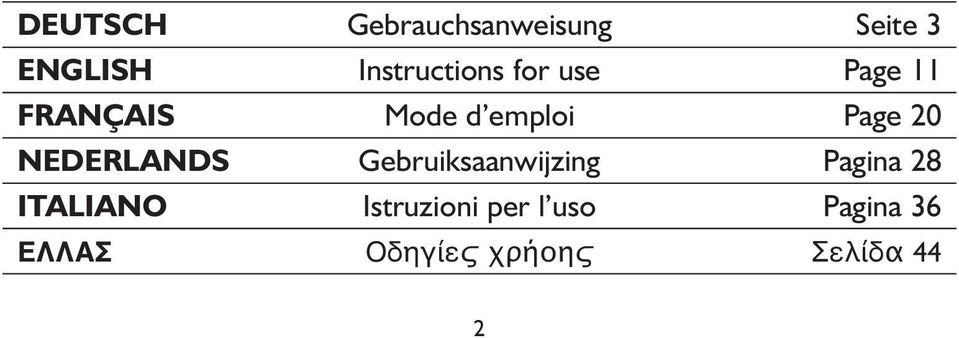 Page 20 NEDERLANDS Gebruiksaanwijzing Pagina 28