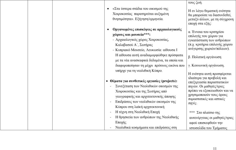 κε ηα λέα αλαζθαθηθά δεδνκέλα, ηα νπνία θαη δηαθνξνπνίεζαλ ηε κέρξη πξφηηλνο εηθφλα πνπ ππήξρε γηα ηε λενιηζηθή Κχπξν.