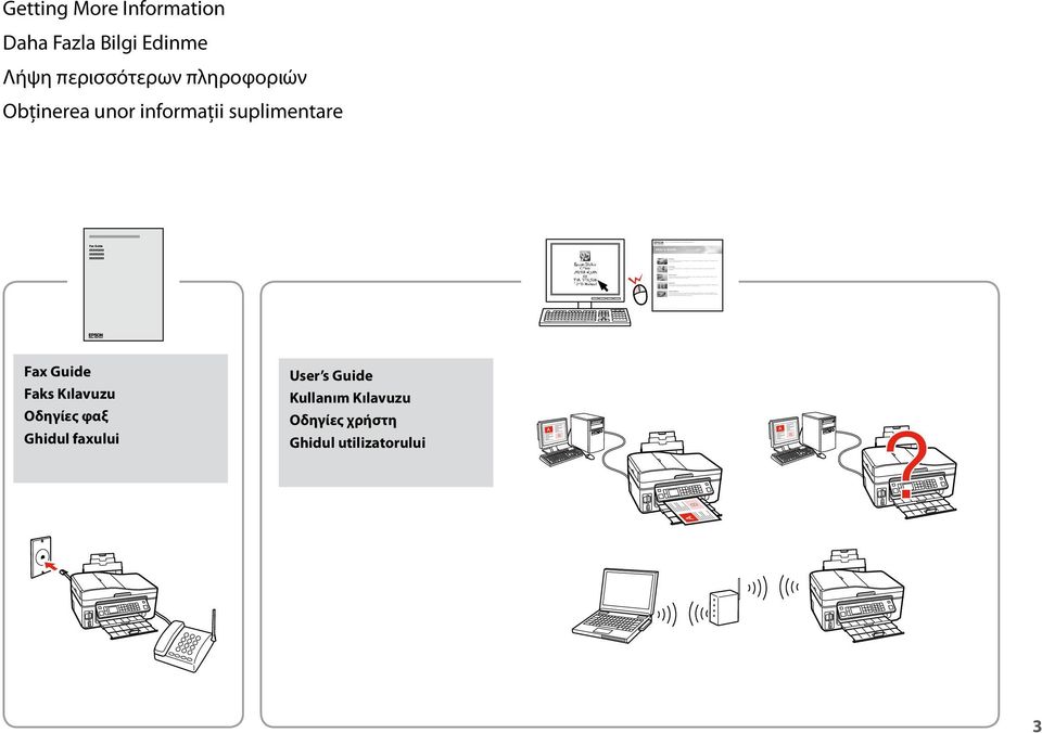 suplimentare Fax Guide Faks Kılavuzu Οδηγίες φαξ Ghidul