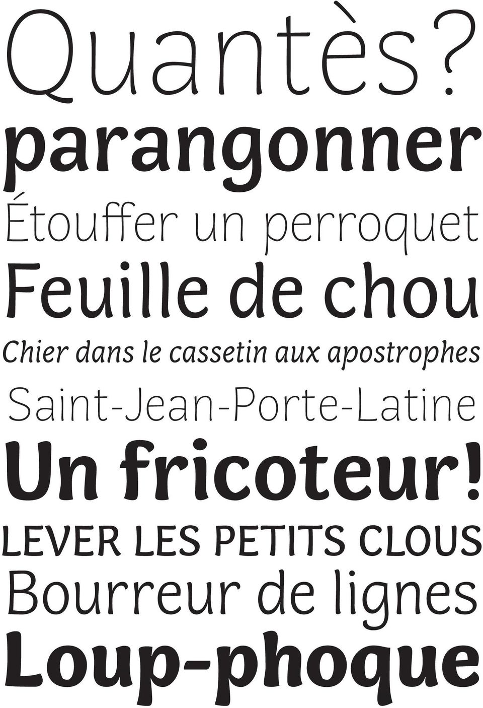 chou Chier dans le cassetin aux apostrophes