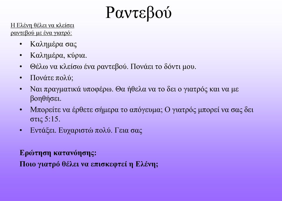 Θα ήζεια λα ην δεη ν γηαηξφο θαη λα κε βνεζήζεη.