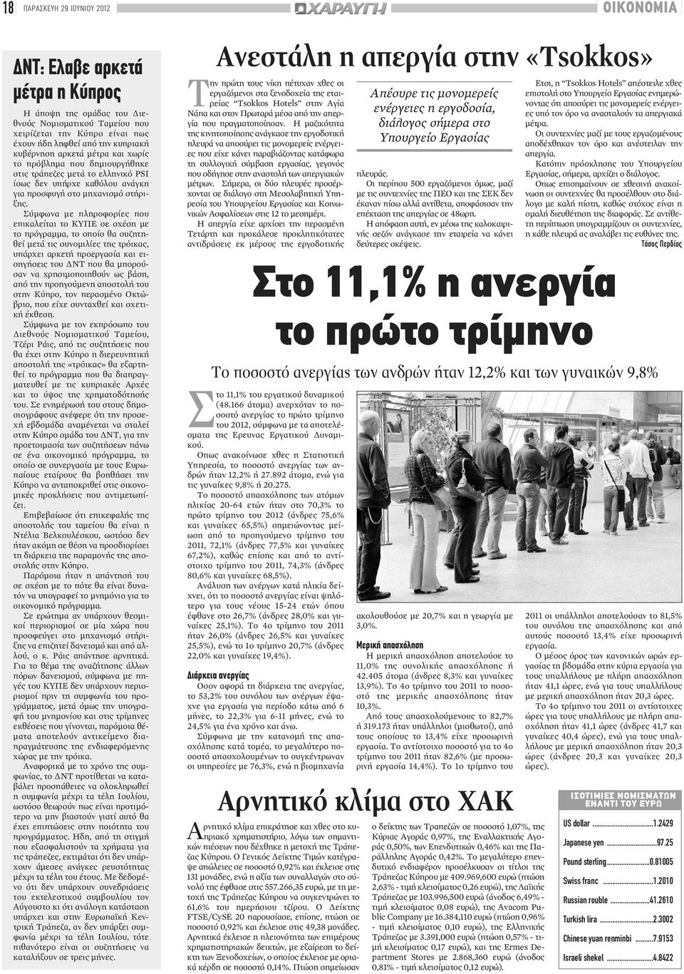 Σύμφωνα με πληροφορίες που επικαλείται το ΚΥΠΕ σε σχέση με το πρόγραμμα, το οποίο θα συζητηθεί μετά τις συνομιλίες της τρόικας, υπάρχει αρκετή προεργασία και εισηγήσεις του ΔΝΤ που θα μπορούσαν να