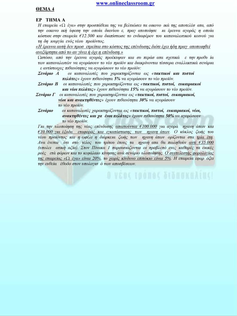 εταιρεία 1.500 και διαπίστωσε το ενδιαφέρον του καταναλωτικού κοινού για τη δημιουργία ενός νέου προϊόντος.