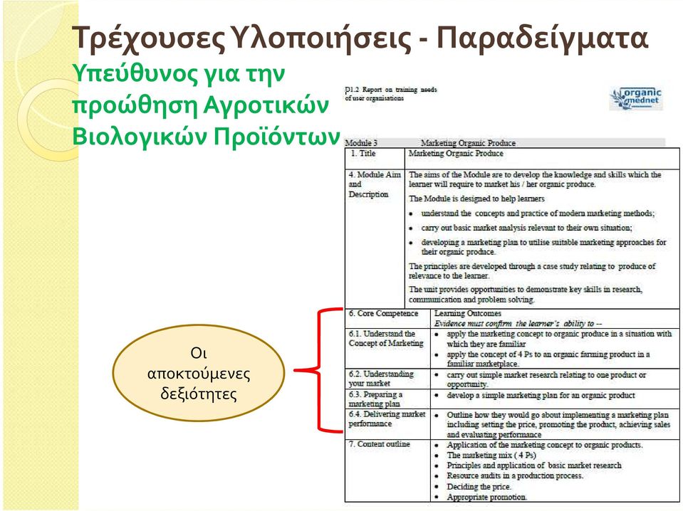 την προώθηση Αγροτικών