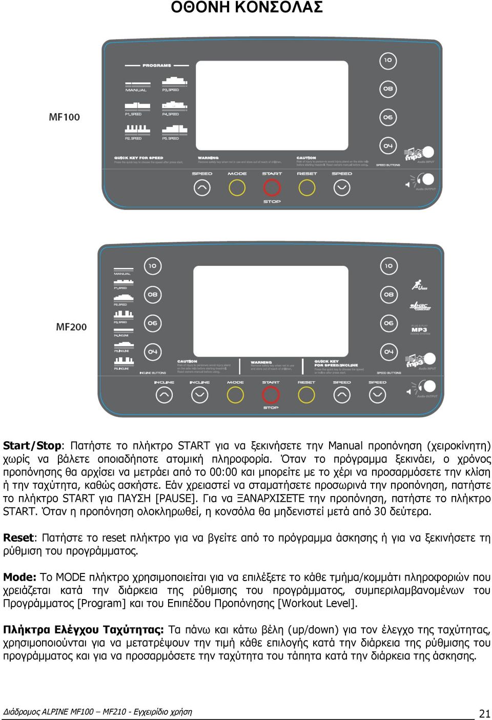 Mode: MODE μ μ μ / μμ μ μμ, μ μ μ μμ [Program] [Workout