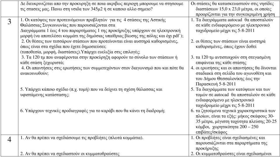 (να αποτελέσει κοµµάτι της δηµόσιας υπαίθριας βίωσης της πόλης και όχι pdf ); 2.