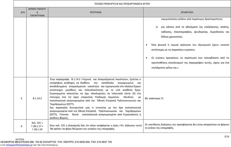 ισχύει για ένα τουλάχιστον μέλος της.» 2. Β.1.14.