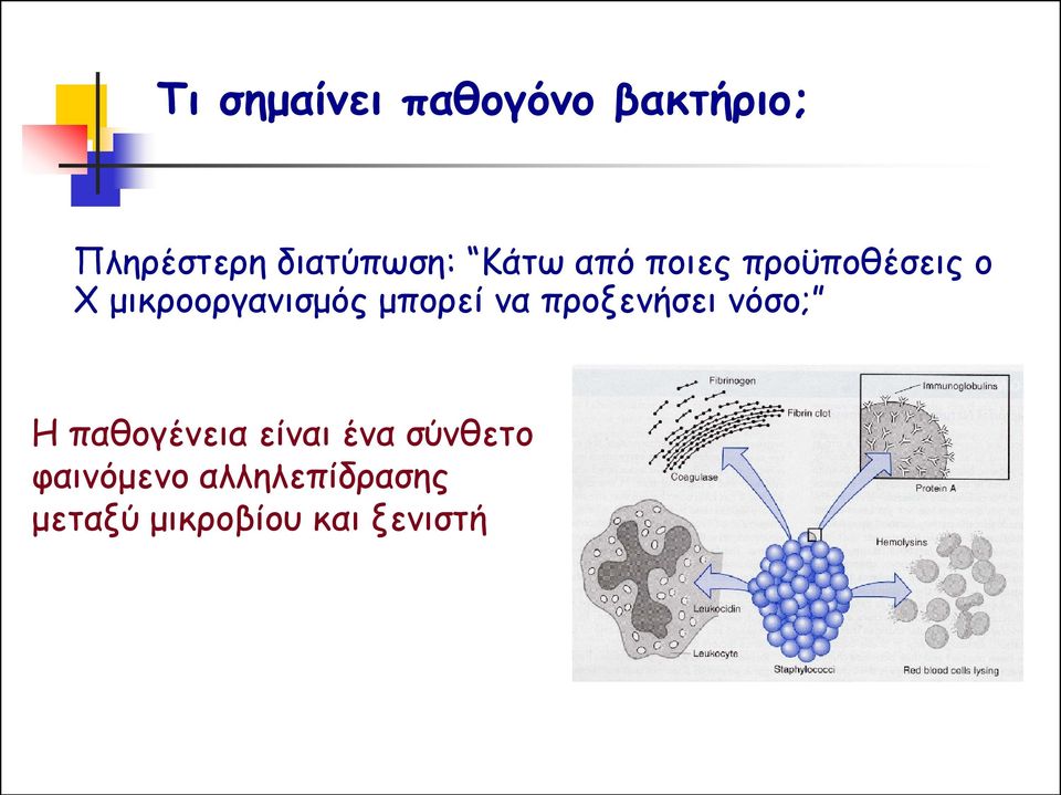 μπορεί να προξενήσει νόσο; Η παθογένεια είναι ένα